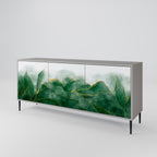 EXPENSIVE NATURE 3-Door Sideboard in Grey Finish