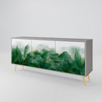 EXPENSIVE NATURE 3-Door Sideboard in Grey Finish