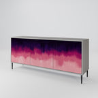 AURORA BOREALIS 3-Door Sideboard in Grey Finish