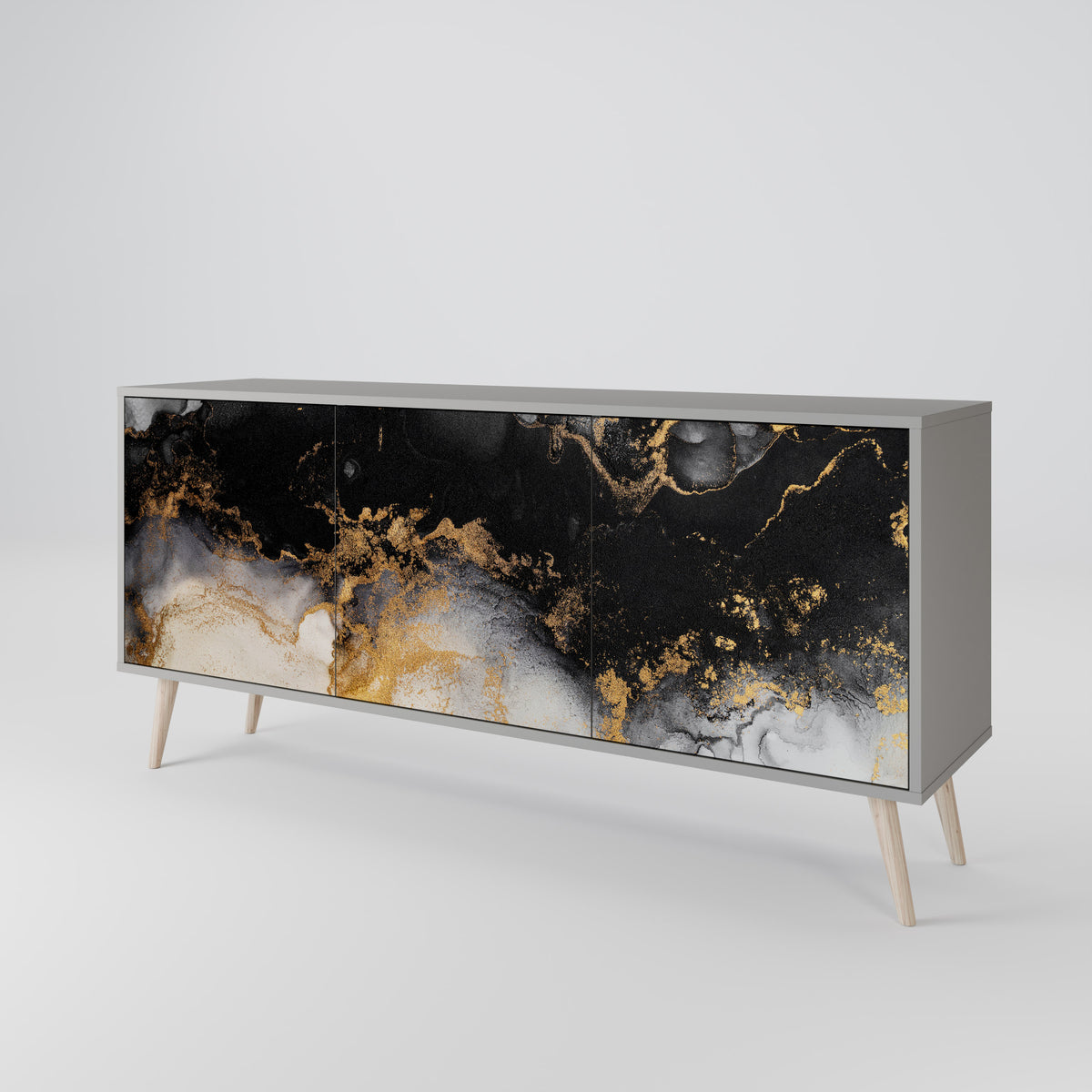 MARBLE OF TOMMORROW Aparador de 3 Portas