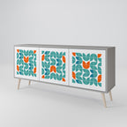 BE THE CHANGE 3-Door Sideboard in Grey Finish
