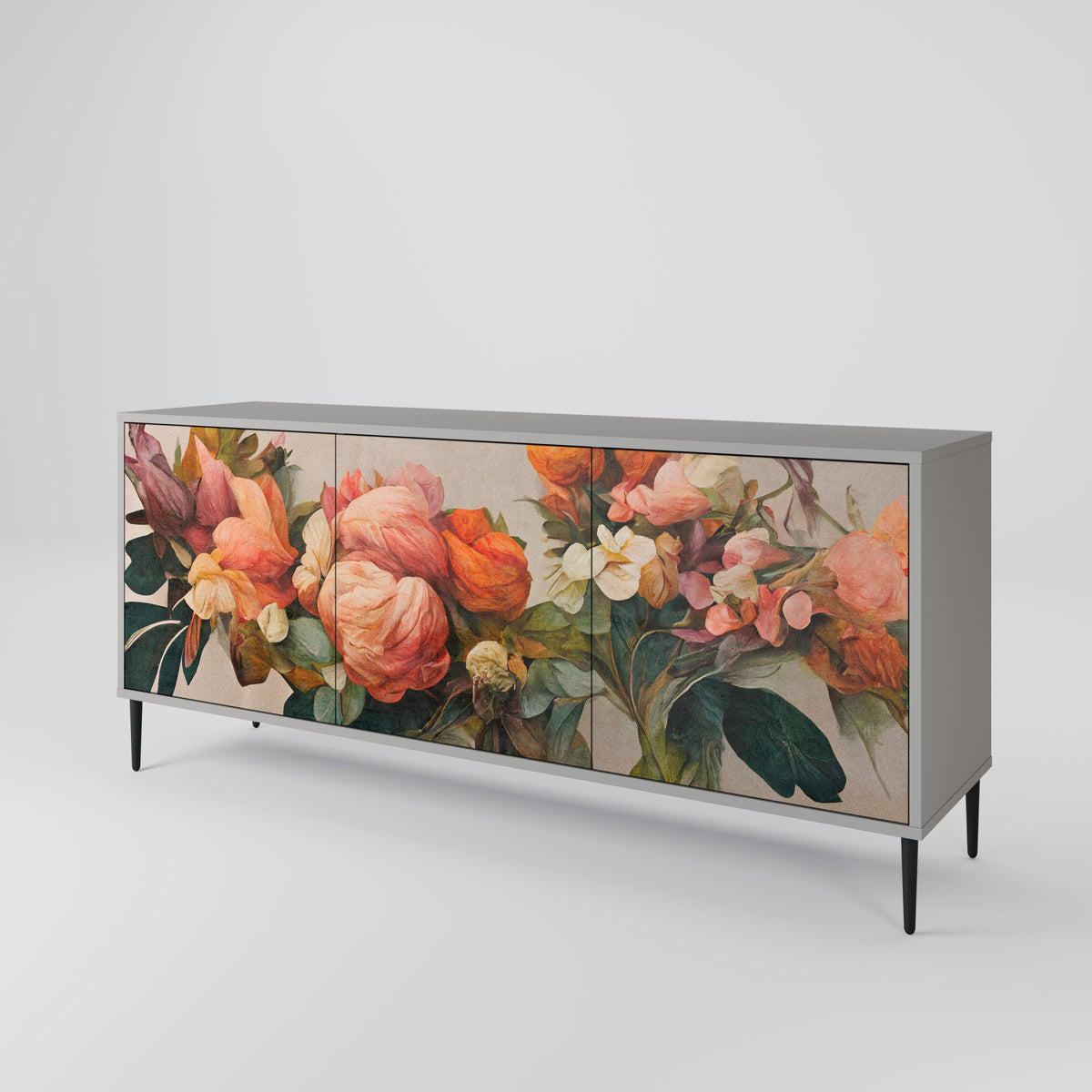 STYLISH BEAUTY Aparador de 3 Portas