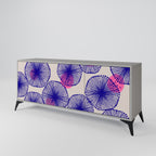 MAGIC NATURE Aparador de 3 Portas em Acabamento Cinzento