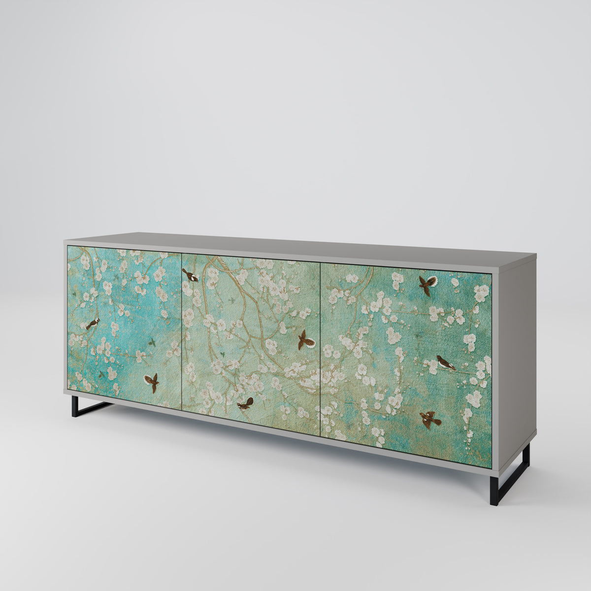 BLOOMING CHARM Aparador de 3 Portas