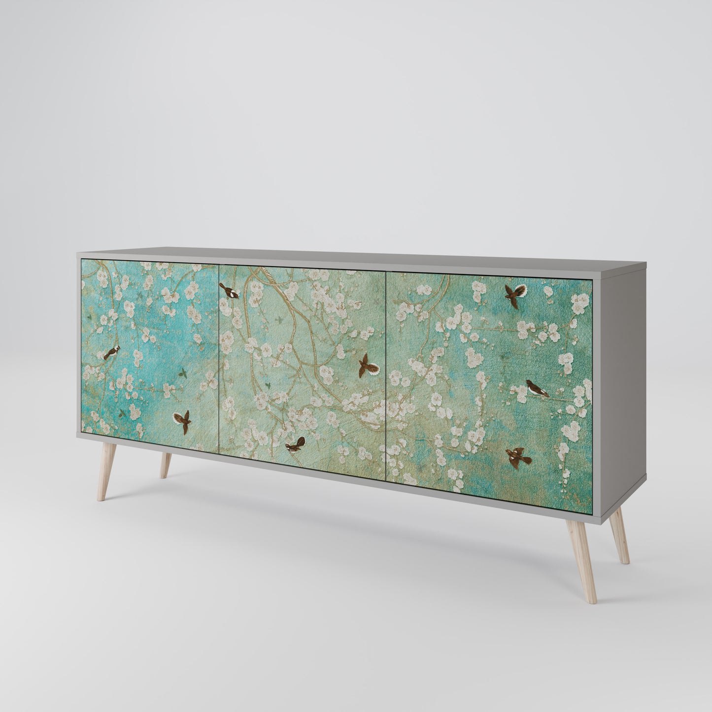 BLOOMING CHARM Aparador de 3 Portas