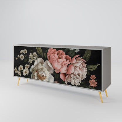 LUSH ELEGANCE Aparador de 3 Portas