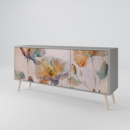 SOFTEN POPPY Aparador de 3 Portas