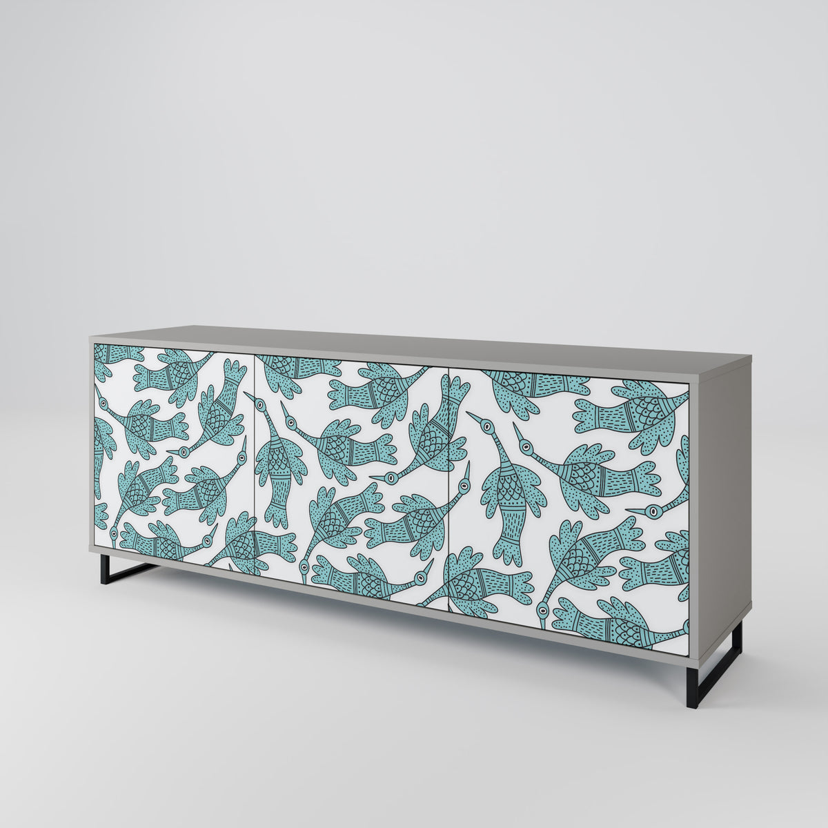 WATERSPOUT SONGIBIRD 3-Door Sideboard