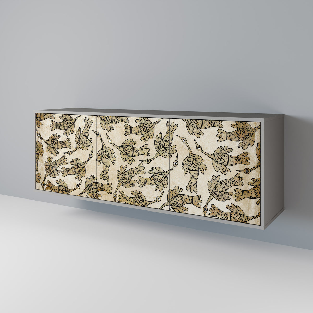 ALMONDINE SONGBIRD 3-Door Sideboard