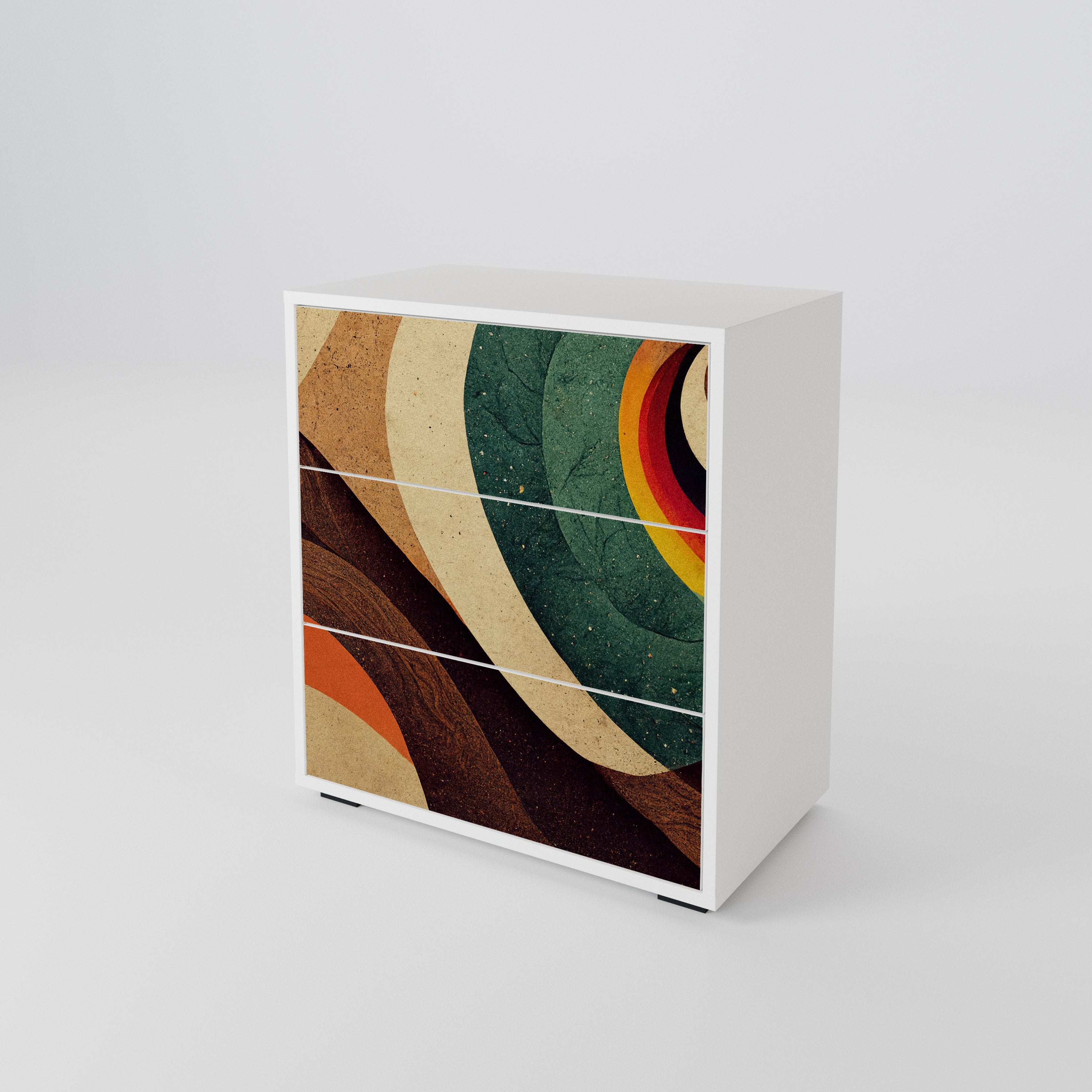 COLORFUL STRANDS Chest of drawers