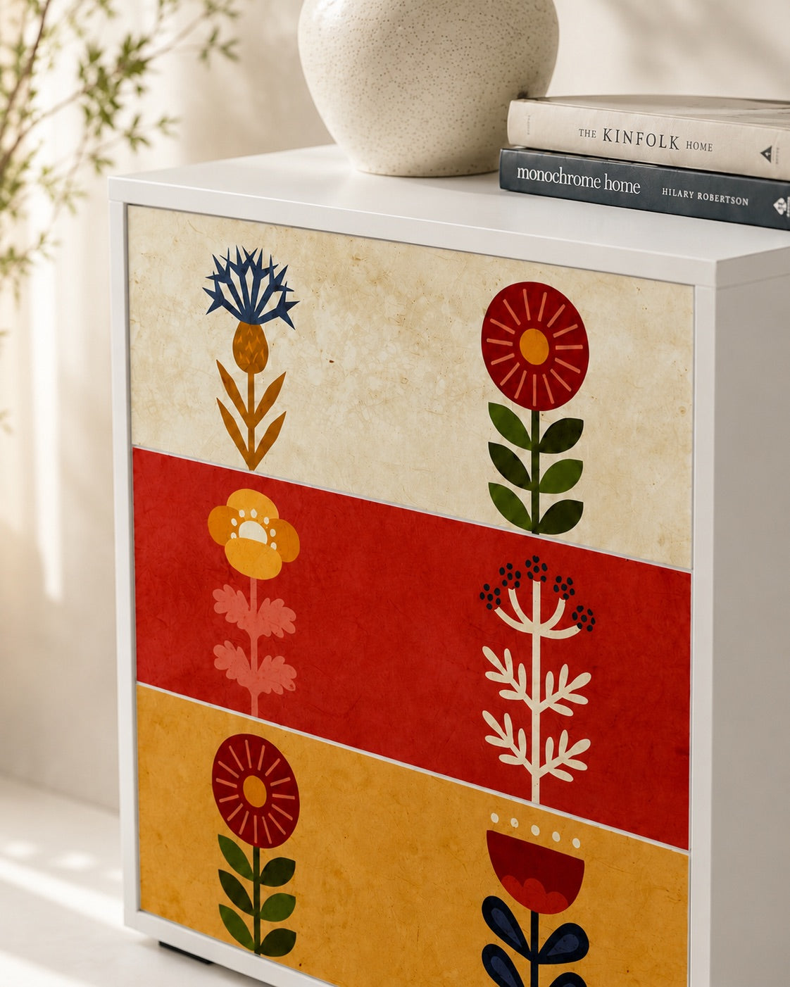 SCANDIC FLOWERET Chest of drawers