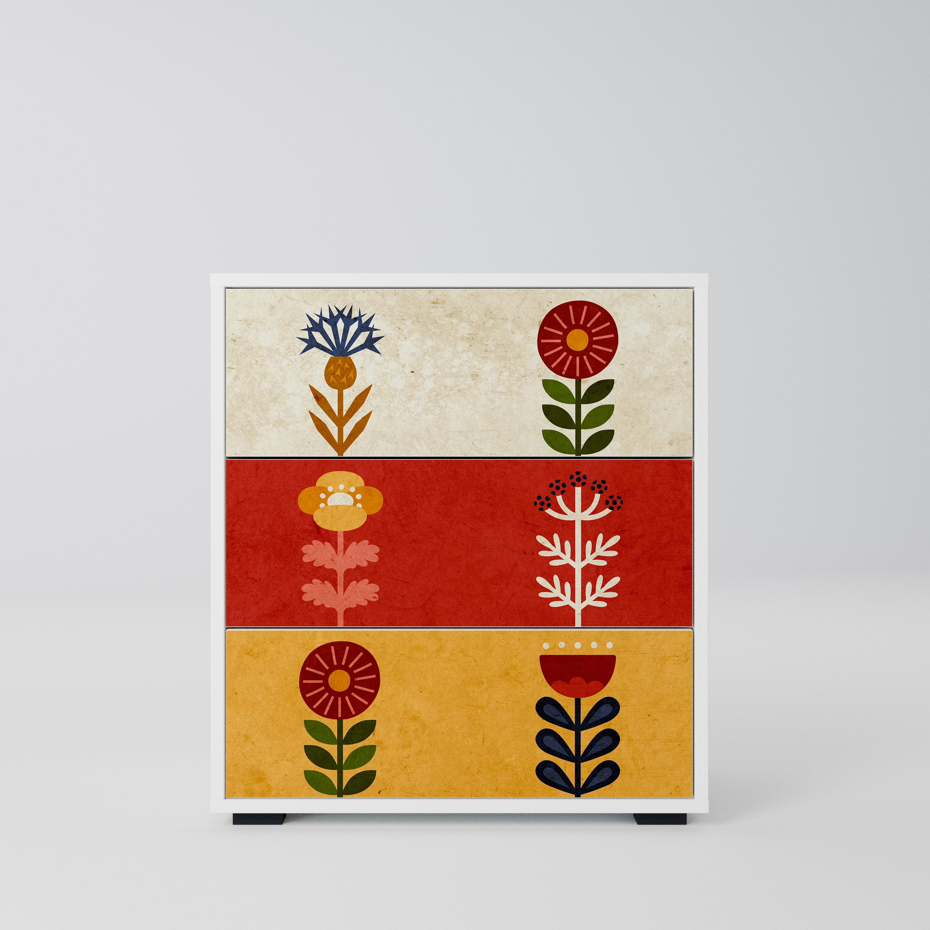 SCANDIC FLOWERET Chest of drawers