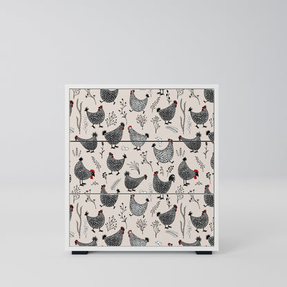 HAPPY HENS Chest of drawers