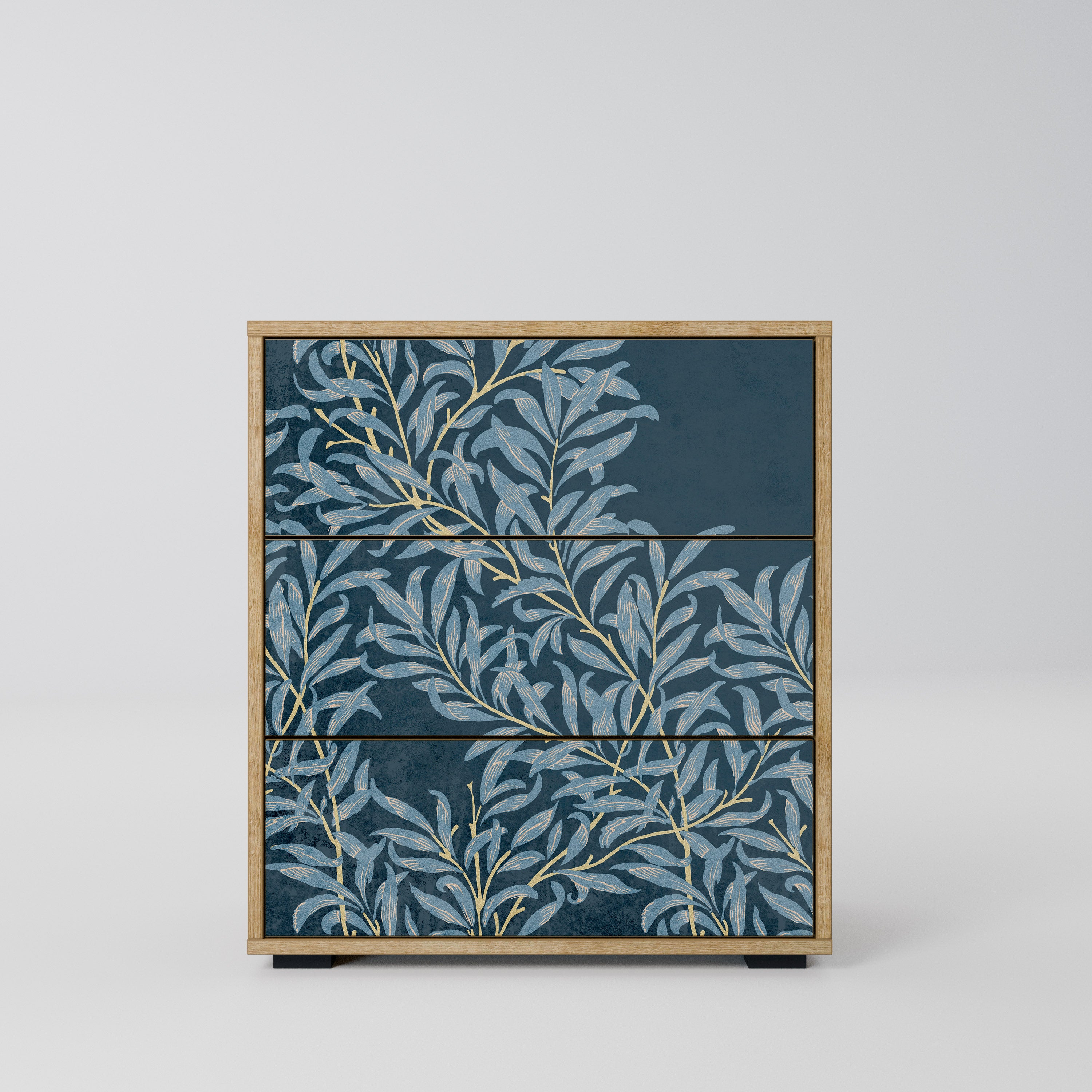 BLUE LEAVES Chest of drawers