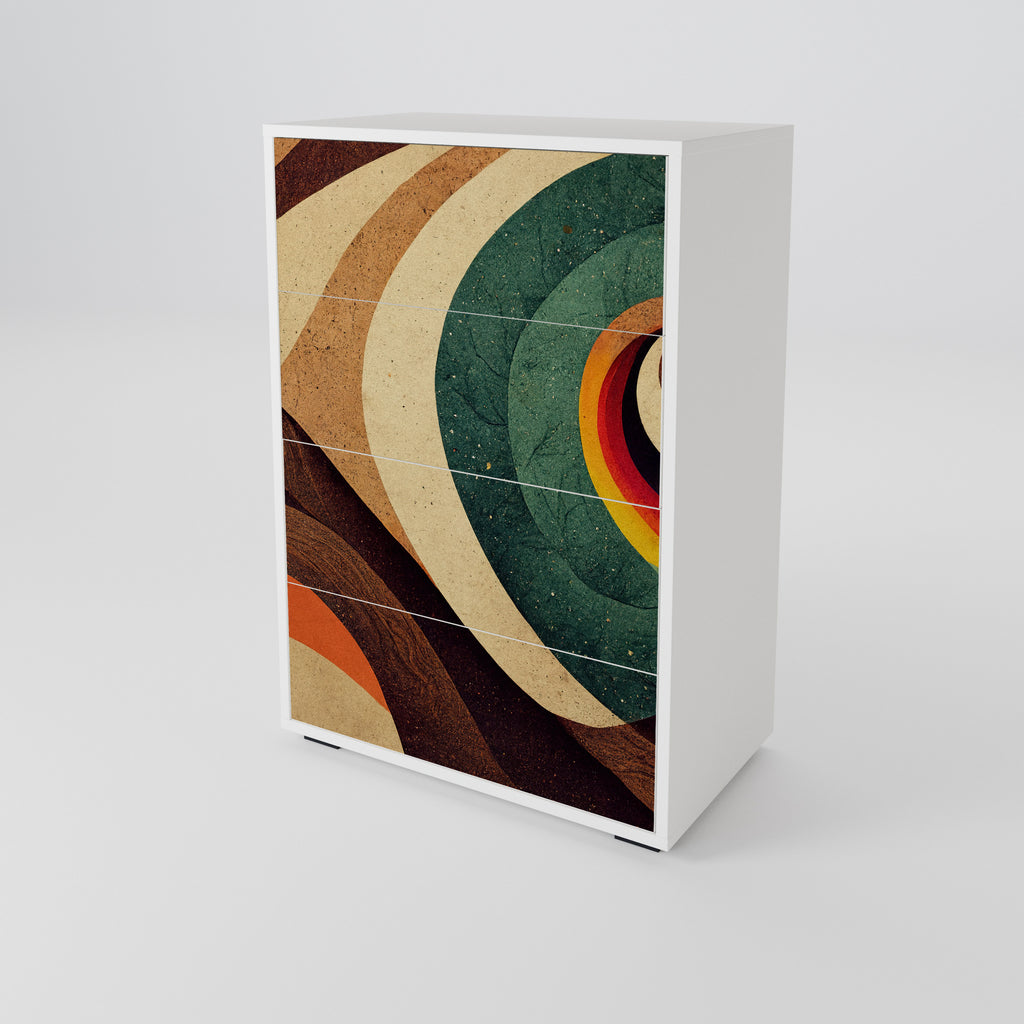 COLORFUL STRANDS Chest of drawers