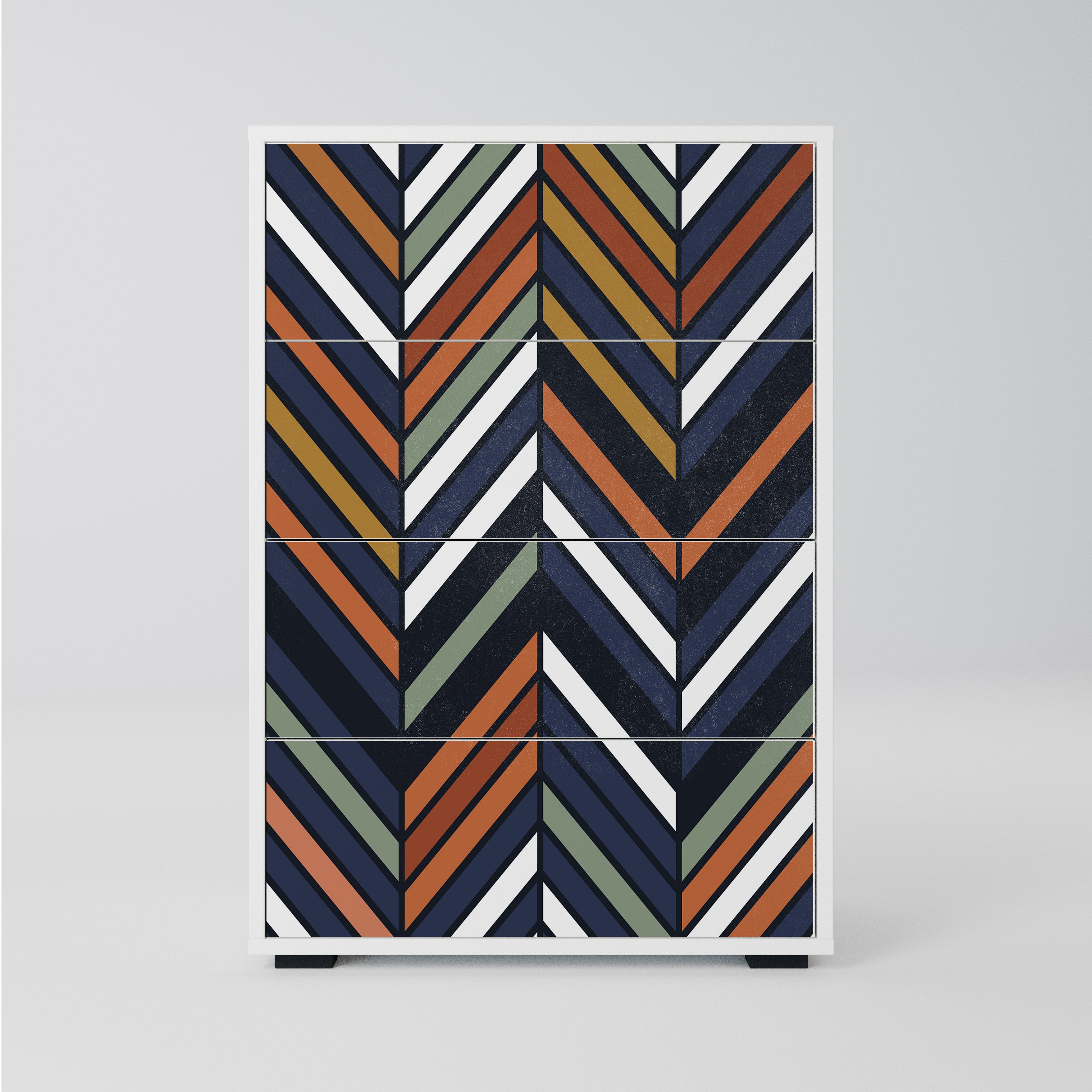 VIBRANT PATCHWORK Chest of drawers
