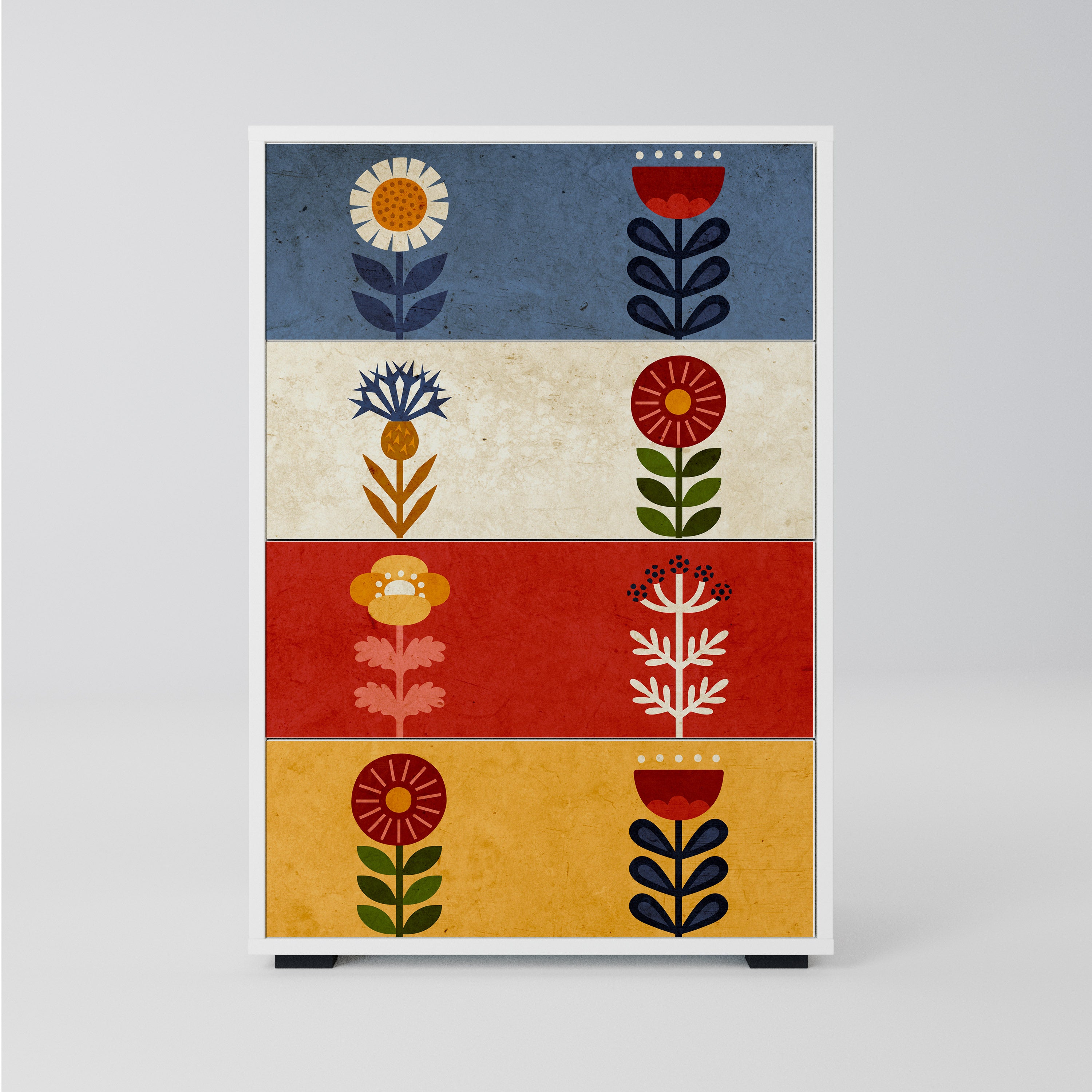 SCANDIC FLOWERET Chest of drawers
