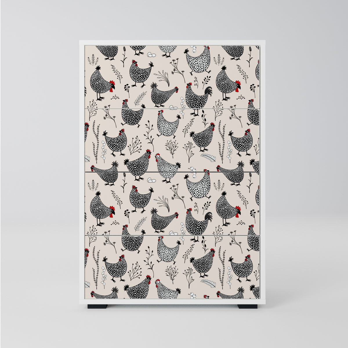 HAPPY HENS Chest of drawers