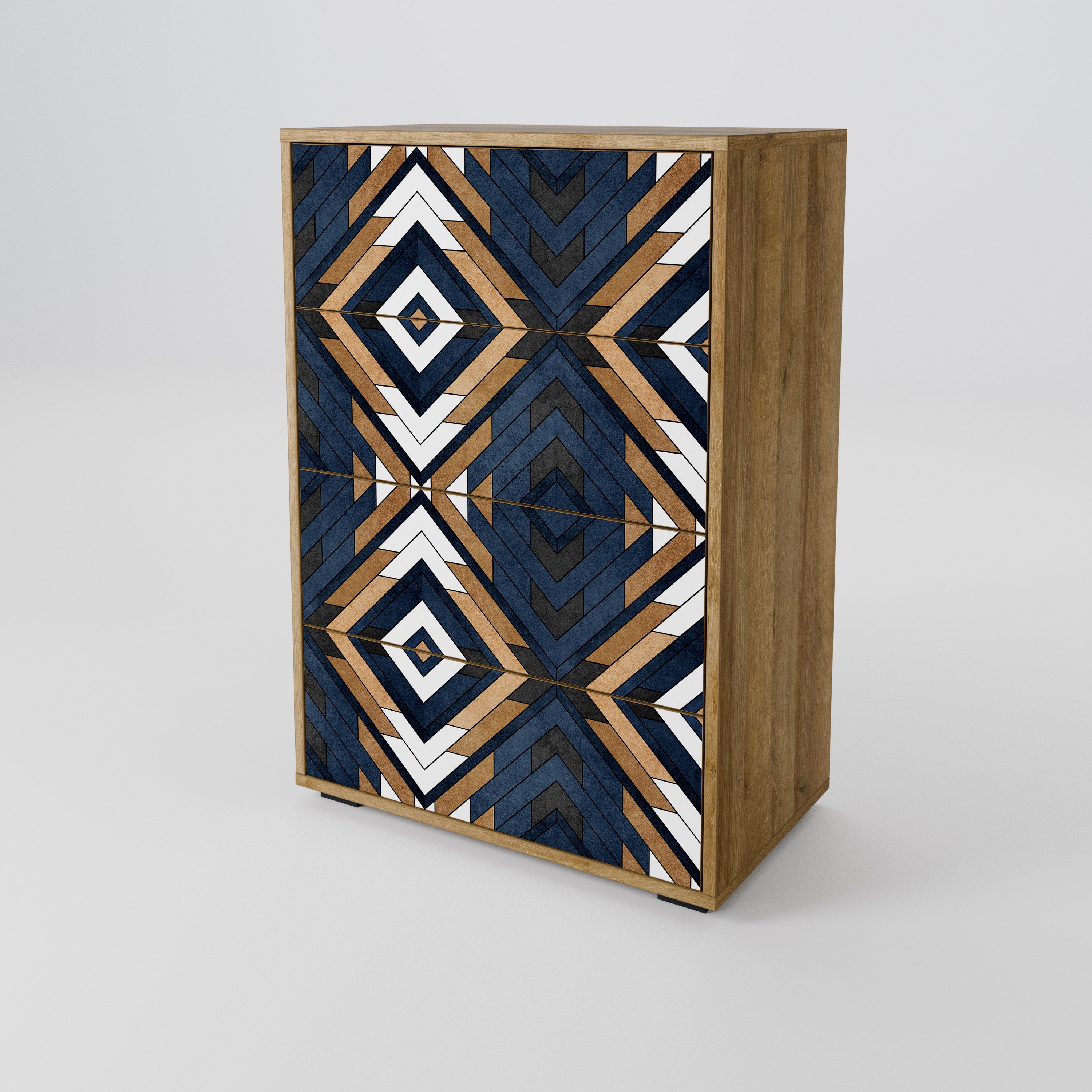 ARTFUL GEOMETRY Chest of drawers