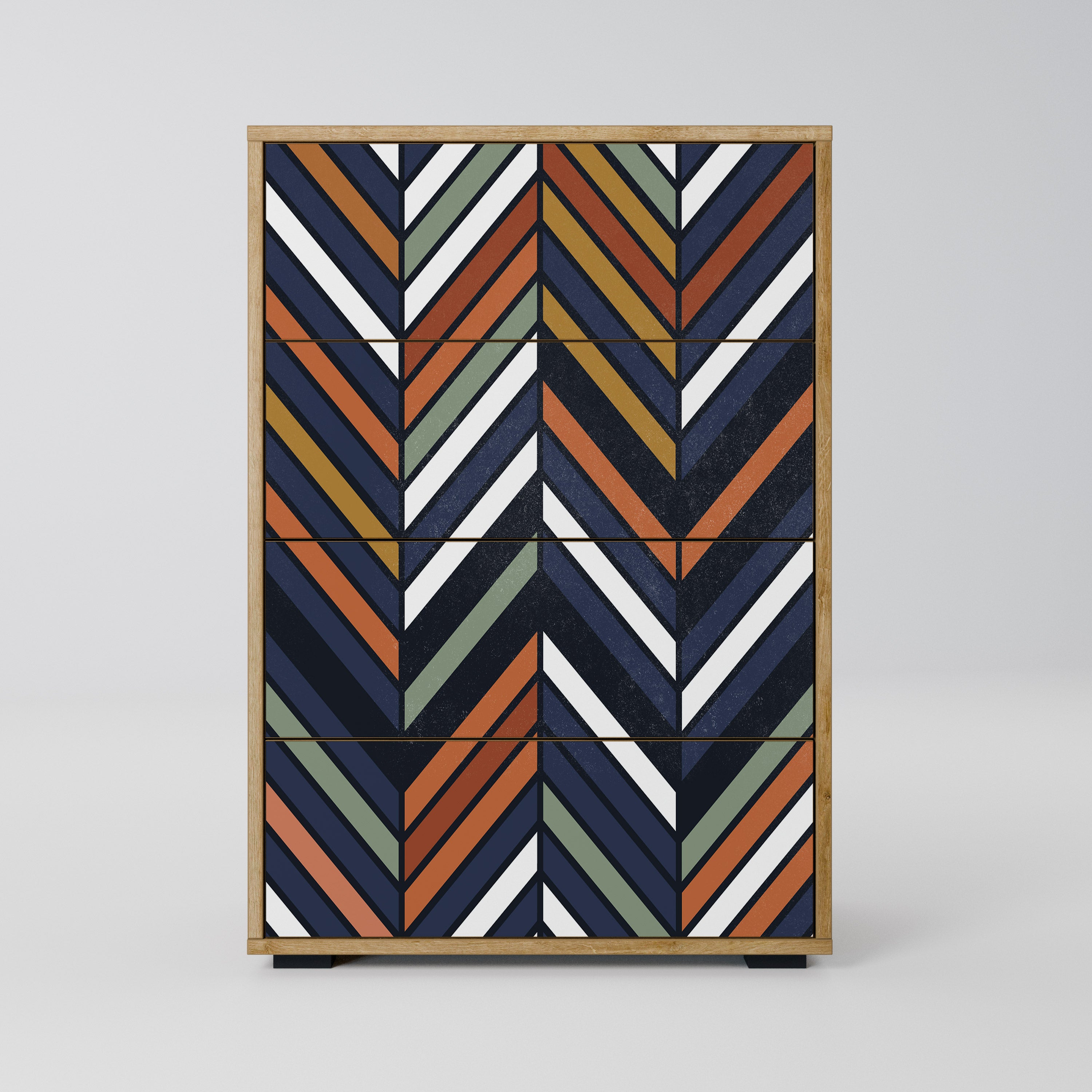 VIBRANT PATCHWORK Chest of drawers