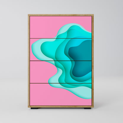 CYANIC ABYSS Chest of drawers