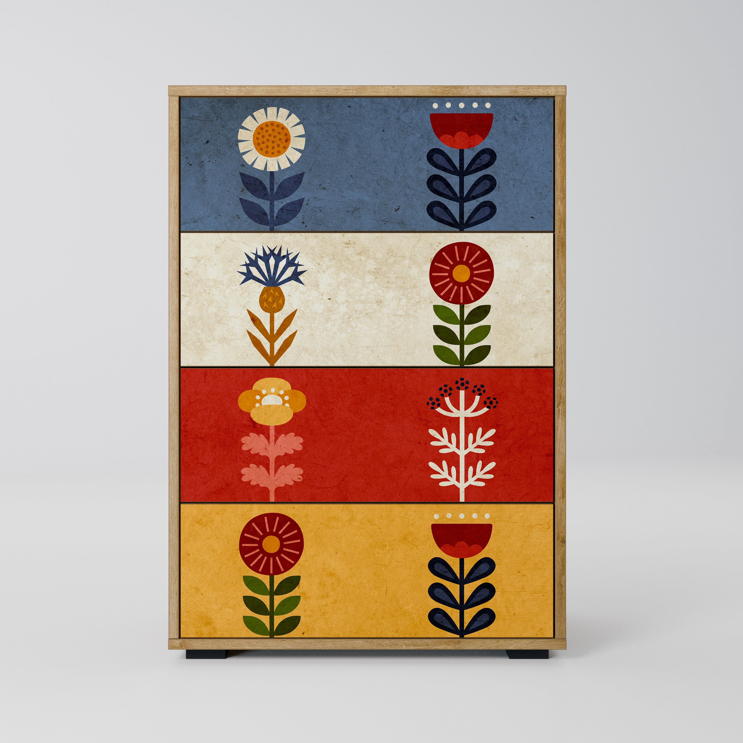 SCANDIC FLOWERET Chest of drawers