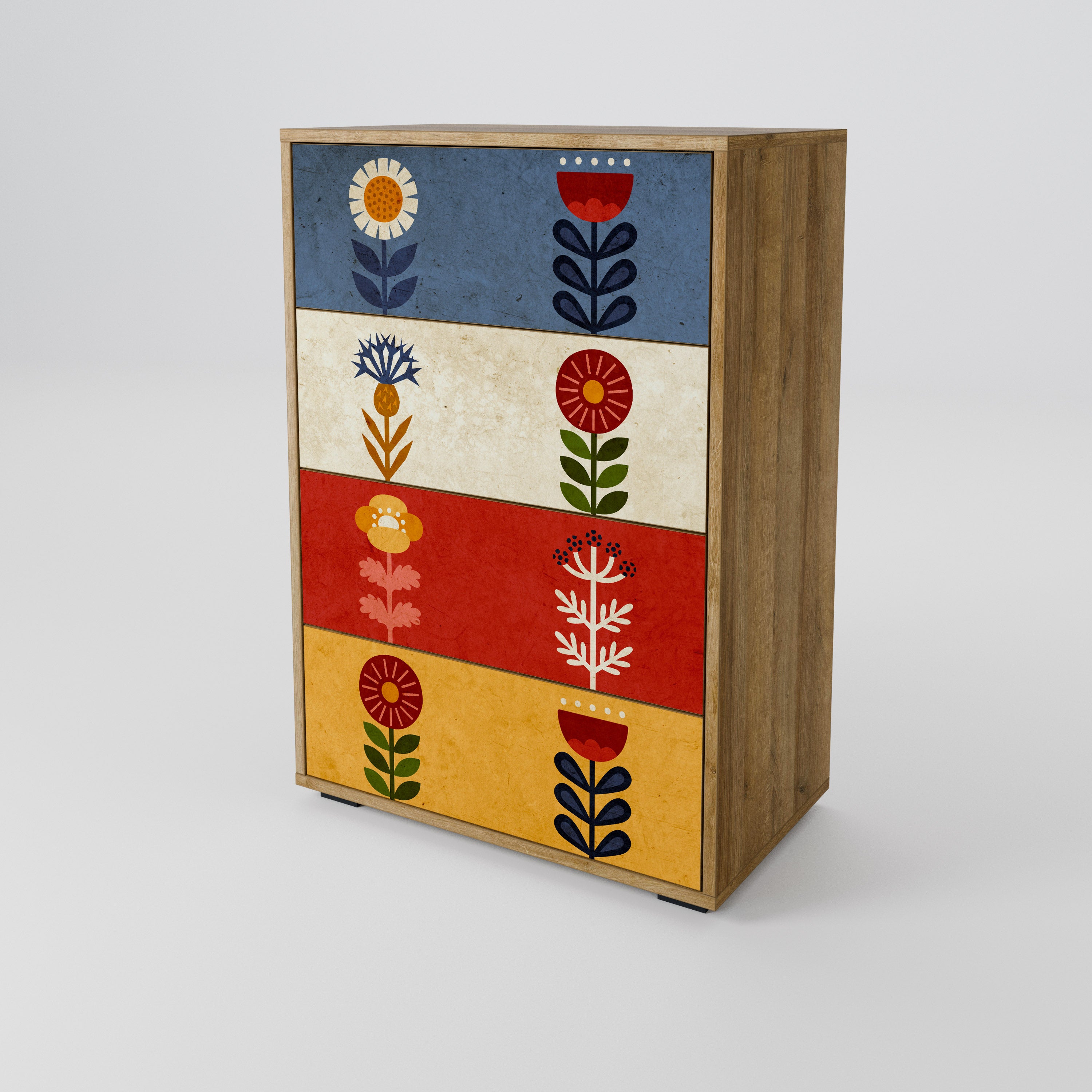 SCANDIC FLOWERET Chest of drawers