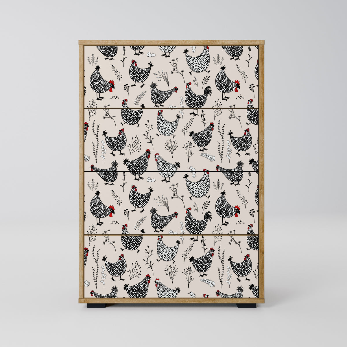 HAPPY HENS Chest of drawers