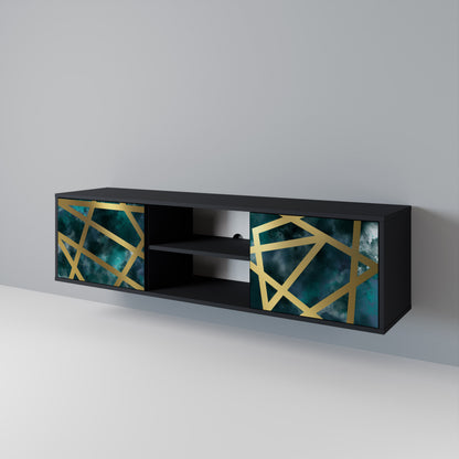 THE LABYRINTH OF GOLD 2-Door TV Cabinet