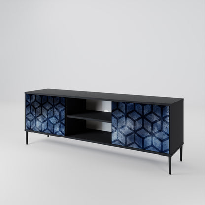 CUBIC MIST Móvel de TV de 2 Portas