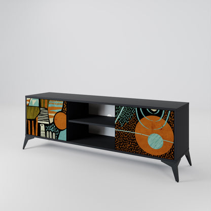 GEODE GLIMMER Móvel de TV de 2 Portas