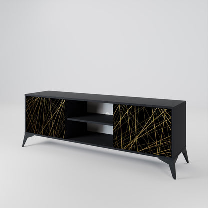 BRIGHT MESH 2-Door TV Cabinet