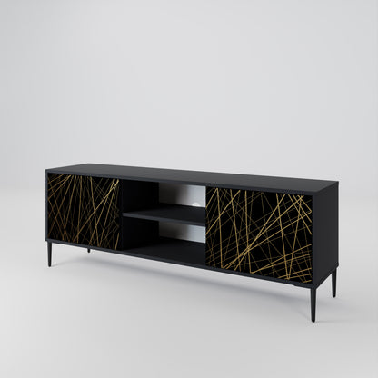 BRIGHT MESH 2-Door TV Cabinet