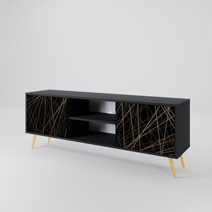 BRIGHT MESH 2-Door TV Cabinet