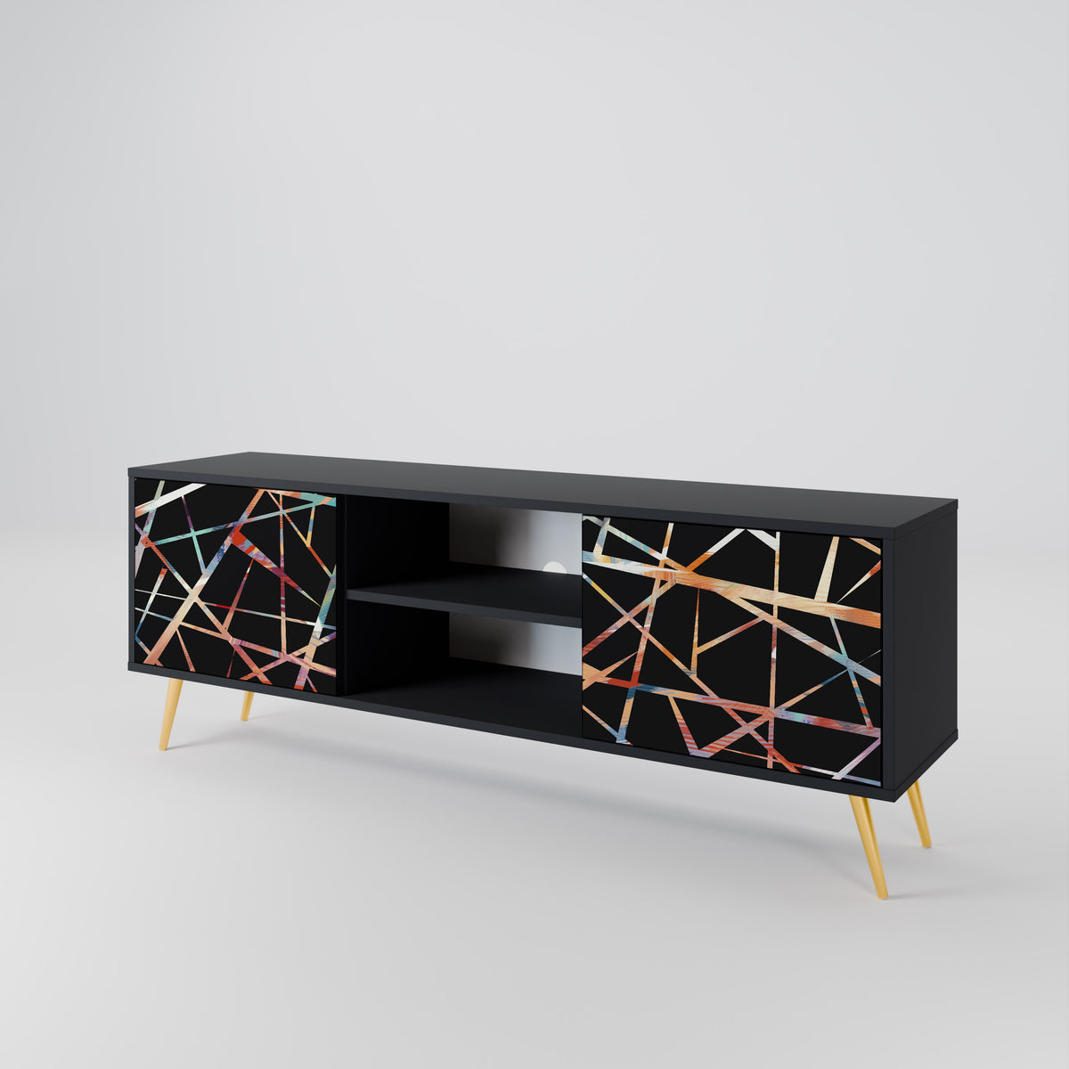 POLYGON VERVE 2-Door TV Cabinet