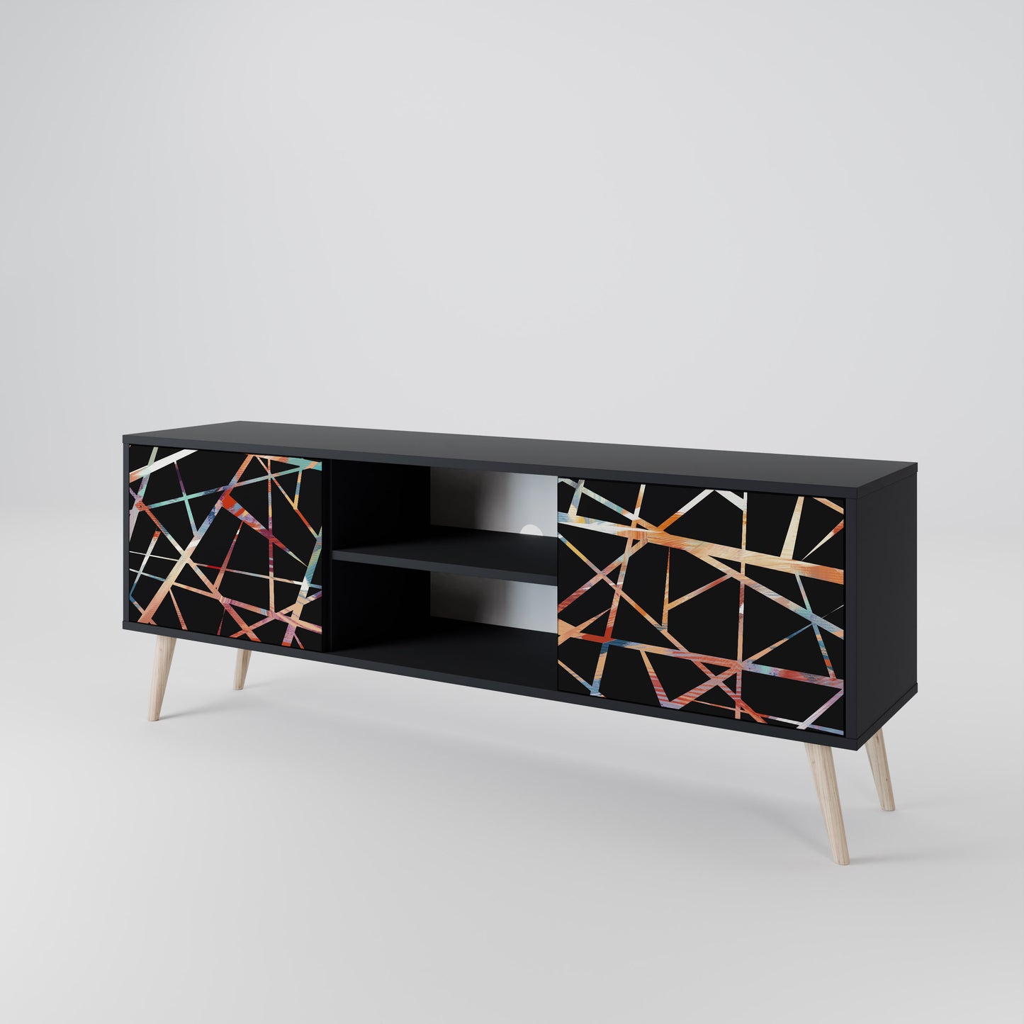POLYGON VERVE 2-Door TV Cabinet
