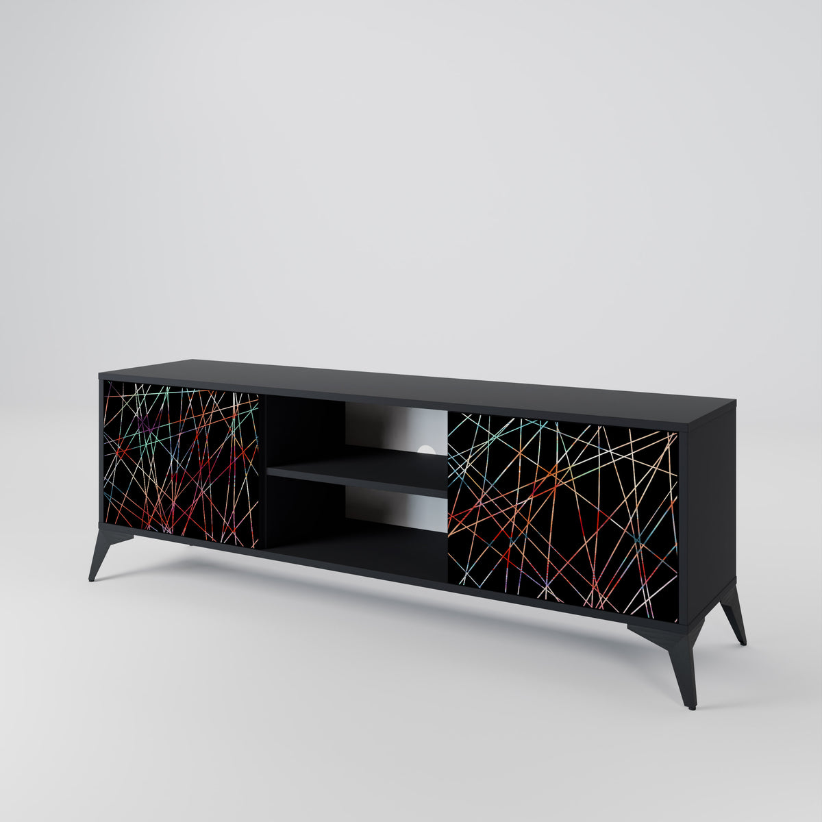 LUMINOUS SNARE Móvel de TV de 2 Portas