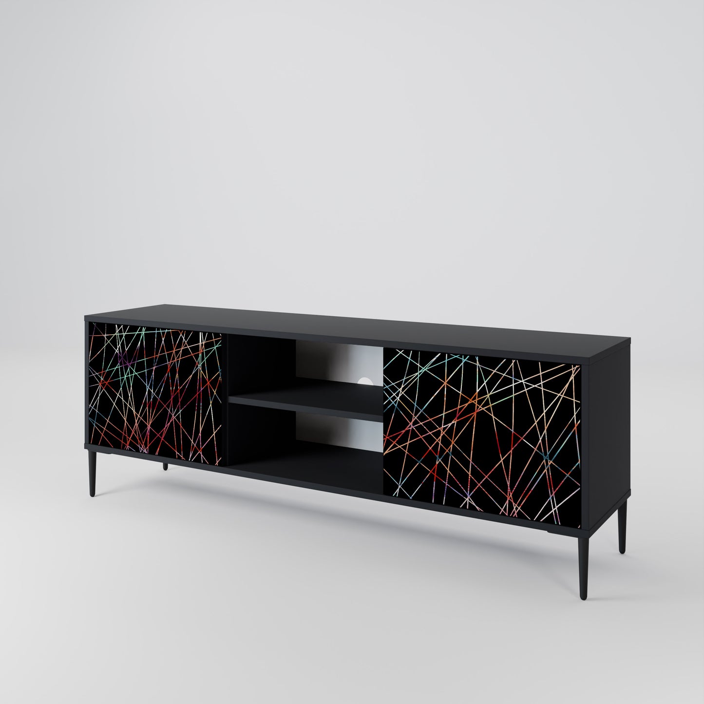 LUMINOUS SNARE Móvel de TV de 2 Portas