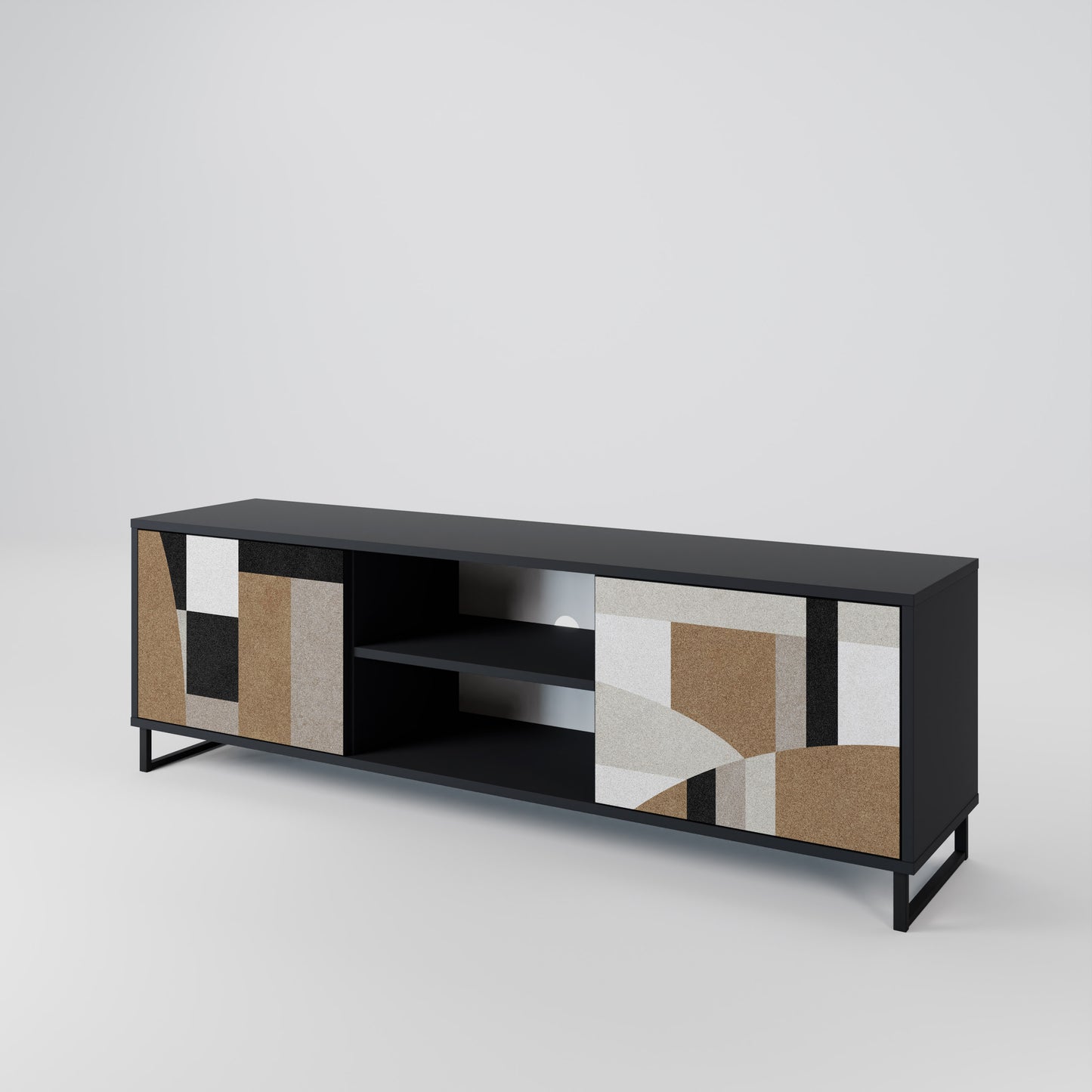 DELICATE MEMENTO 2-Door TV Cabinet