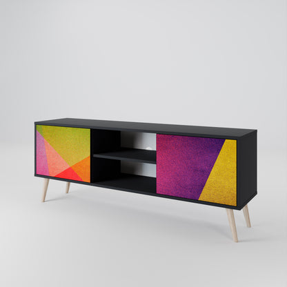 VIVID GEOMETRY 2-Door TV Cabinet