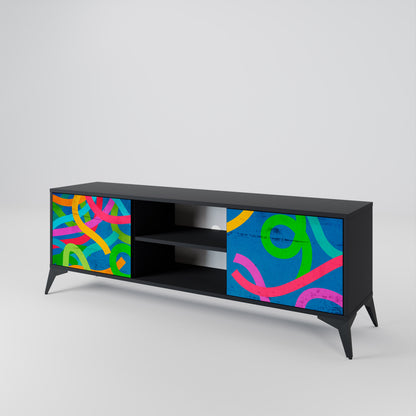 STREAMER TANGLE 2-Door TV Cabinet