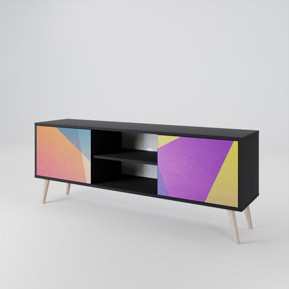BRIGHT GEOMETRY 2-Door TV Cabinet