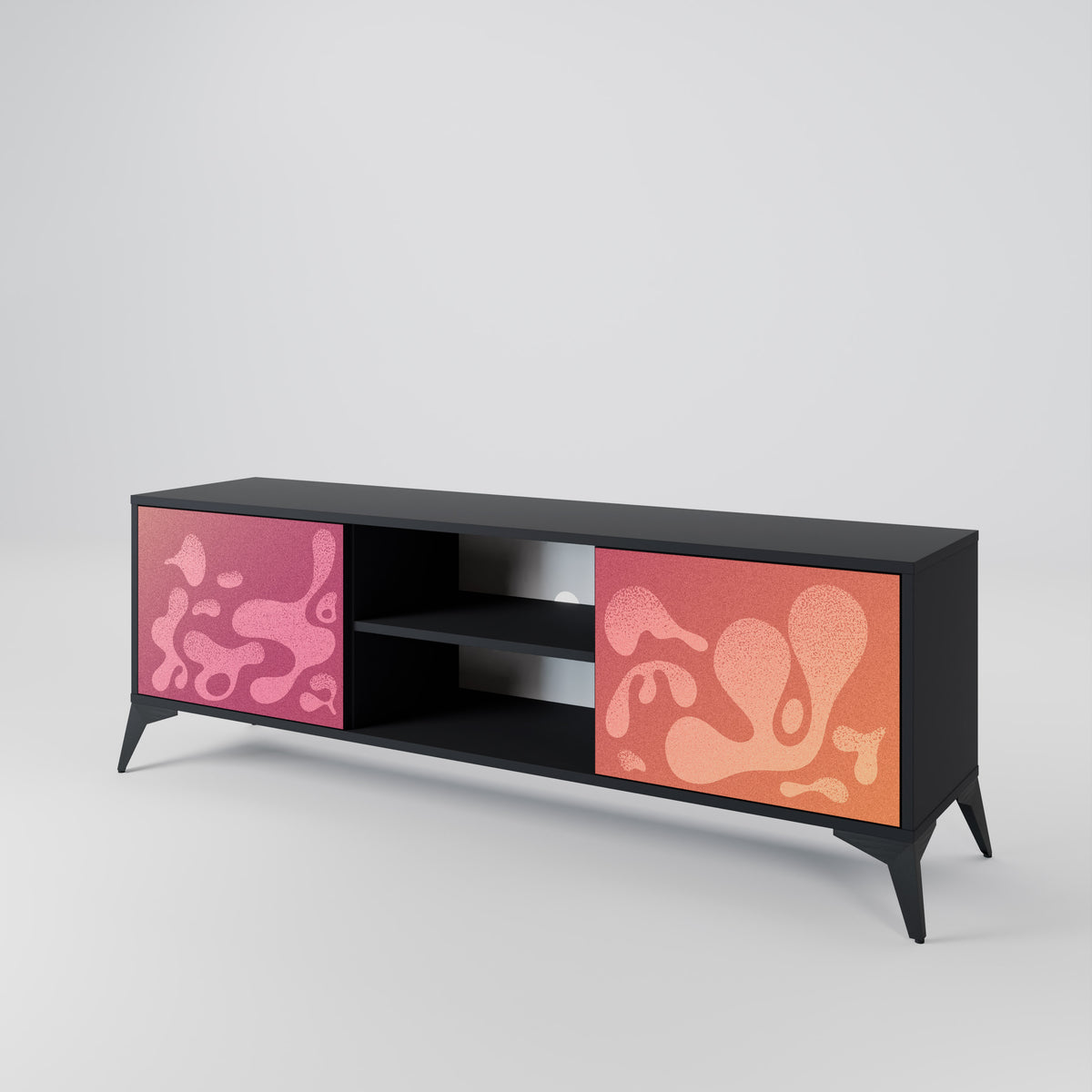 IRREGULAR PINK Móvel de TV de 2 Portas