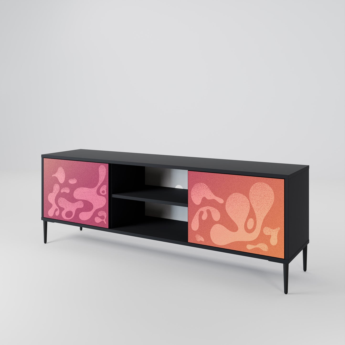 IRREGULAR PINK Móvel de TV de 2 Portas