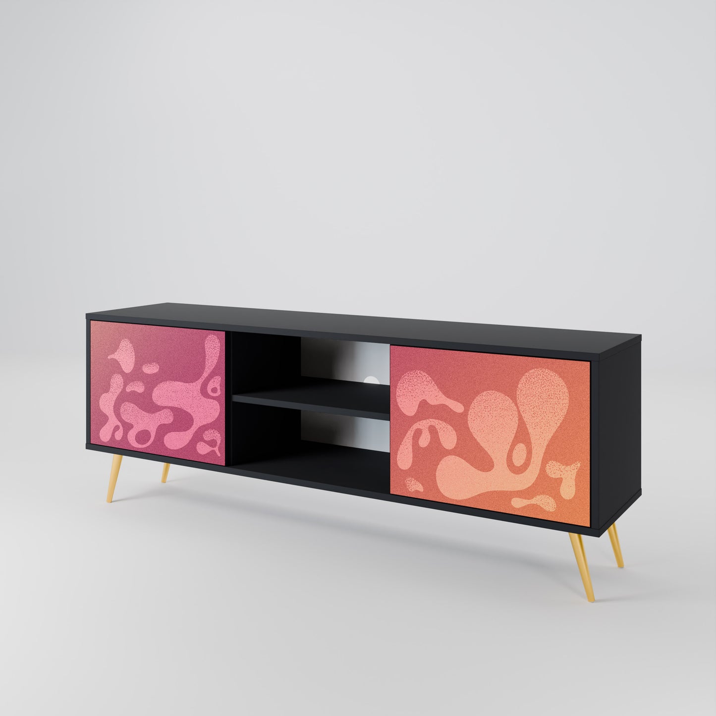 IRREGULAR PINK Móvel de TV de 2 Portas