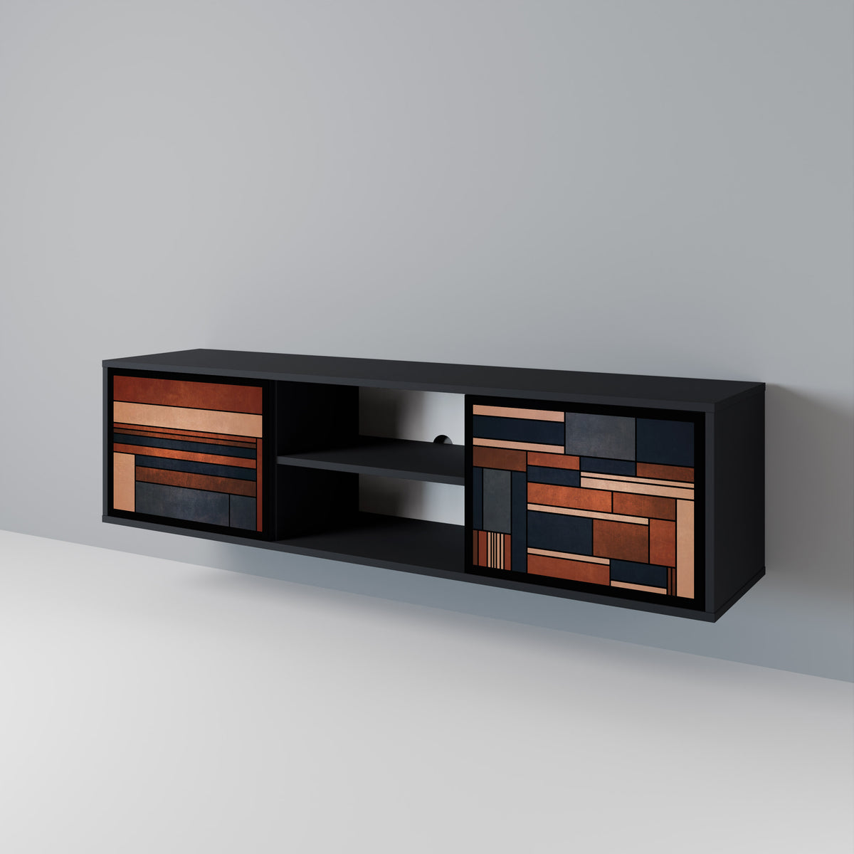 INTREPID FORMATION 2-Door TV Cabinet