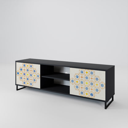 PATTERNED PRISM Móvel de TV de 2 Portas