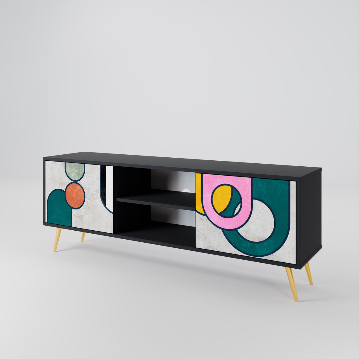 COOL STORY 2-Door TV Cabinet