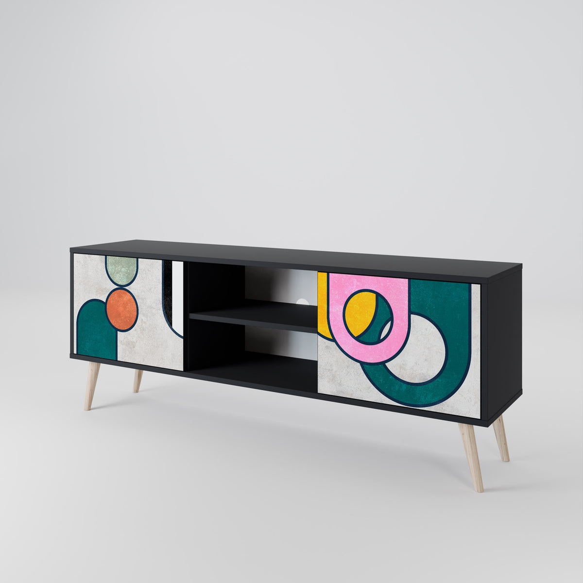 COOL STORY 2-Door TV Cabinet
