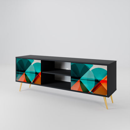 CIRCULAR RHAPSODY 2-Door TV Cabinet